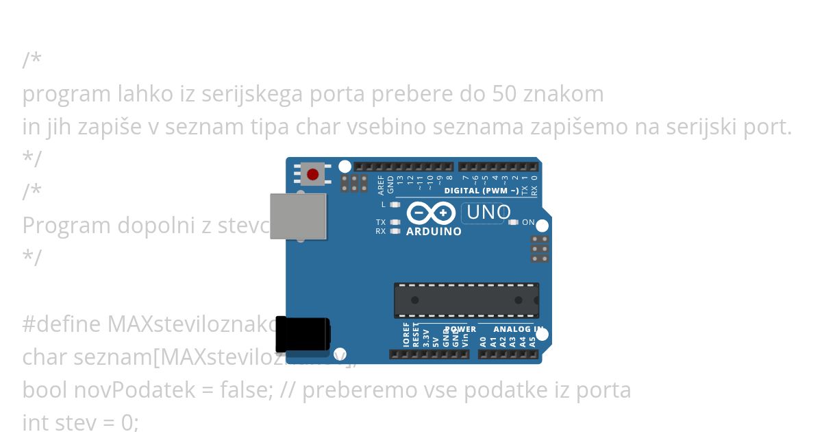 Stevec vejic simulation