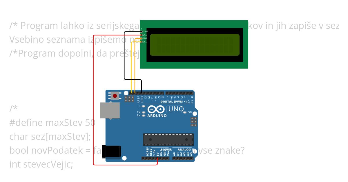 Arduino Uno - dokoncaj simulation