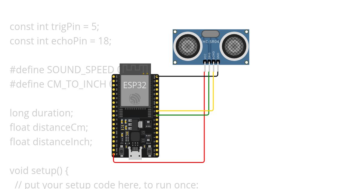 Sensor Ultrasonic - MySkill simulation