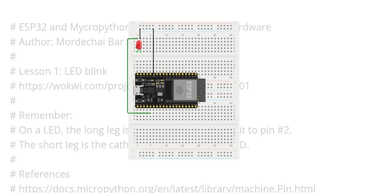 01 - LED blink simulation
