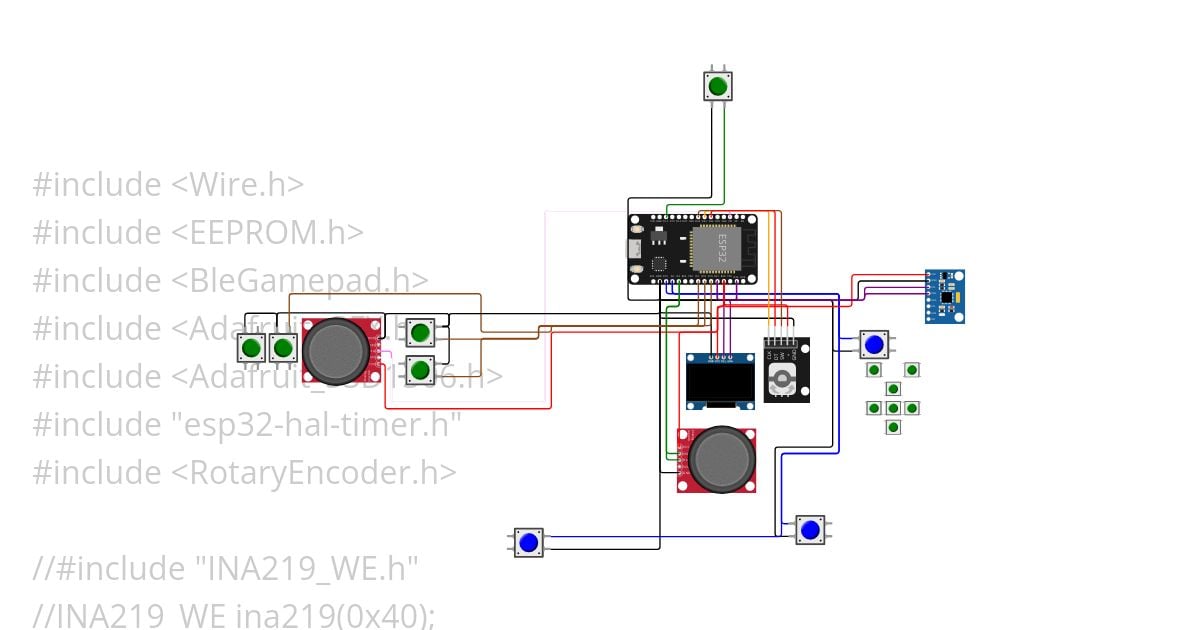 G-con esp32-wokwi  Copi simulation