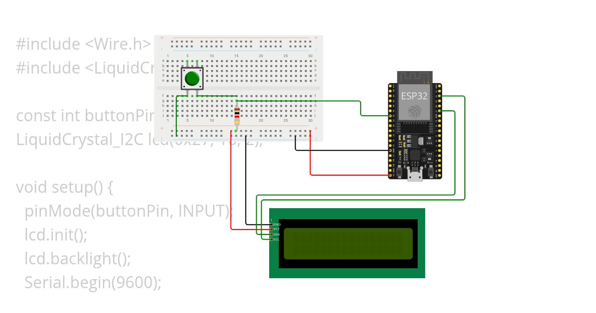 LCD JOGO DE DADOS simulation