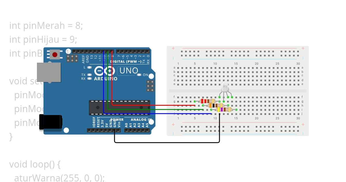 RGB LED Copy simulation