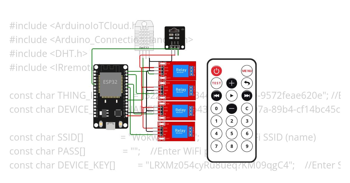 home automation with arduinocloud simulation