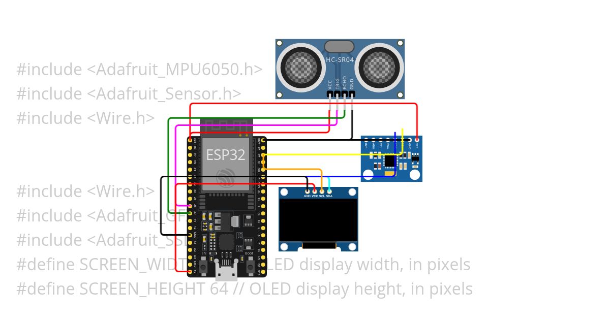 ULTRASONIC OLED  simulation