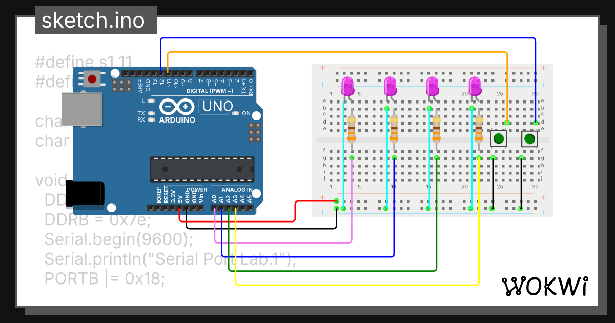 Wokwi online esp32 stm32 arduino simulator