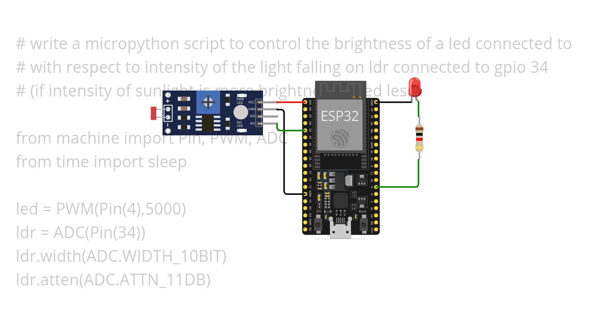 led_brightness_control_using_LDR simulation