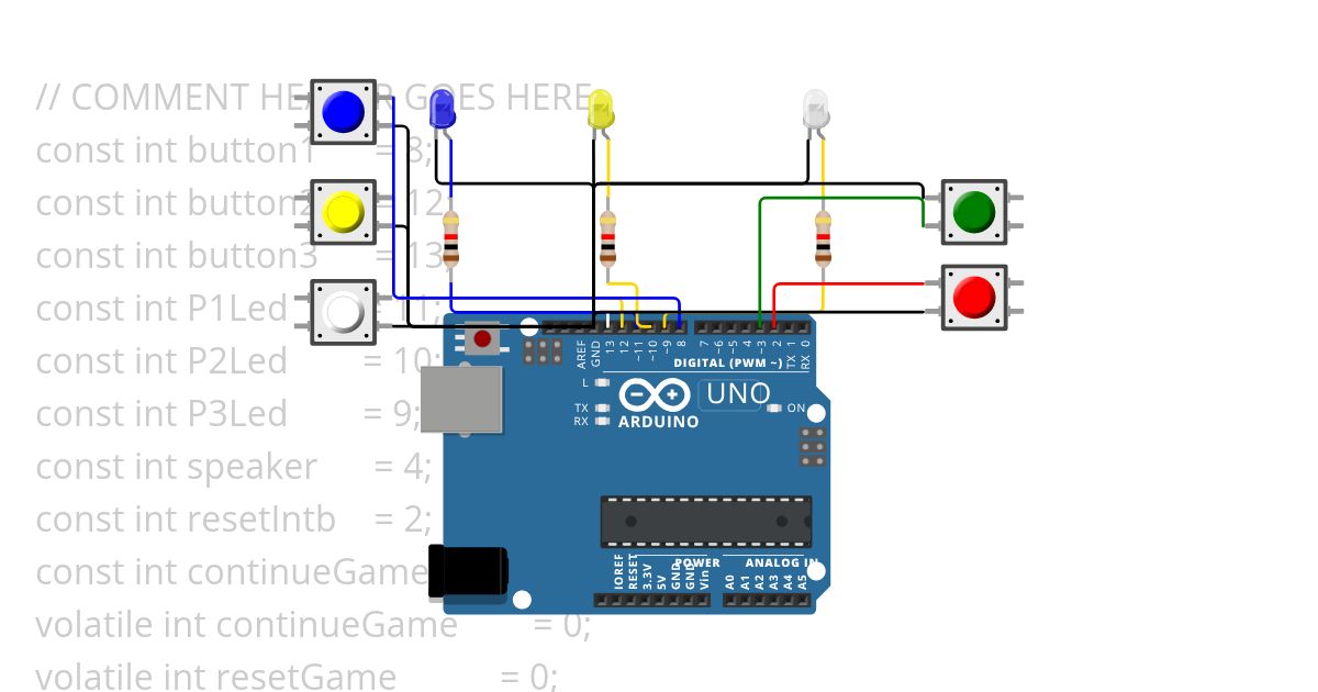 Arduino Interrupts simulation