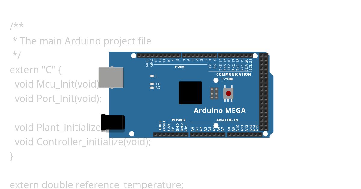 Temperature controller simulation