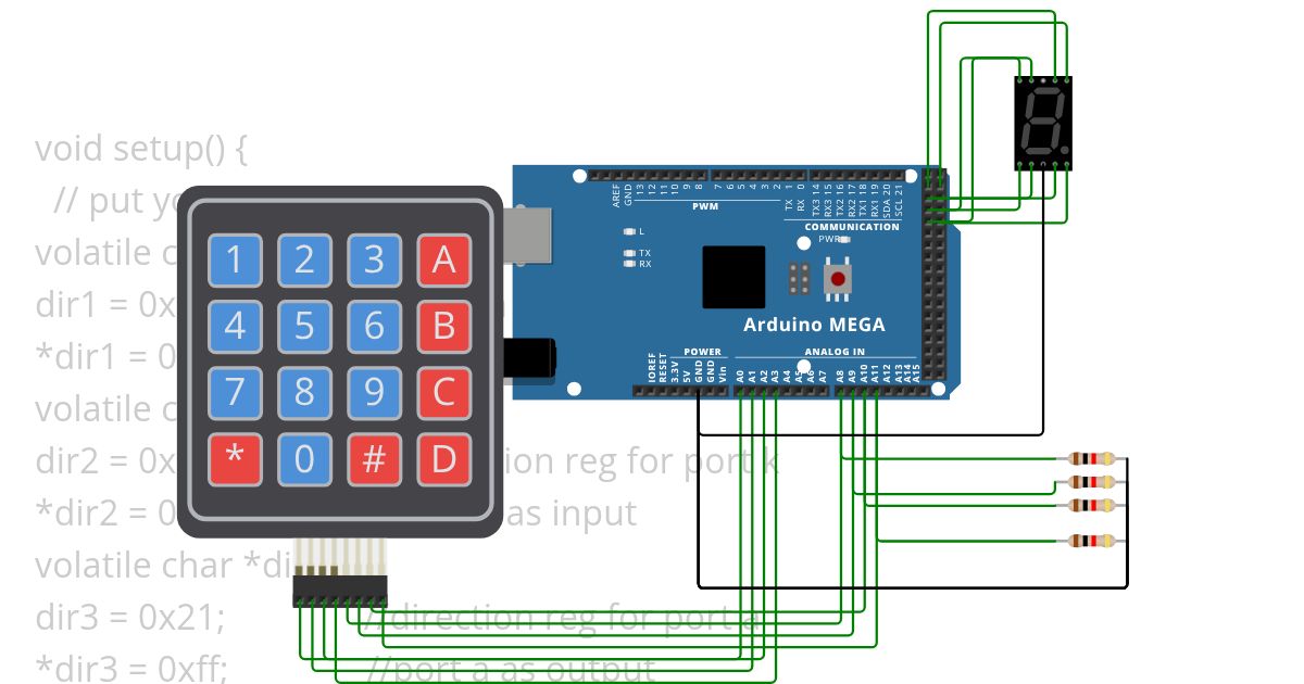 keypad reading.h simulation