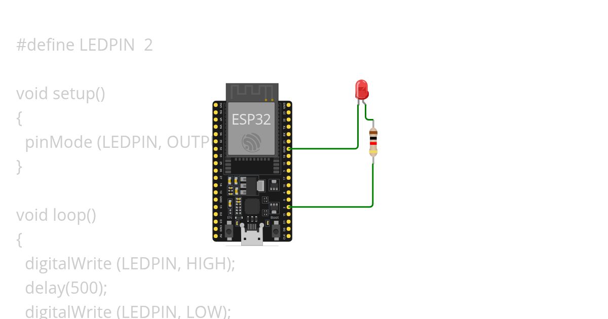 LED simulation