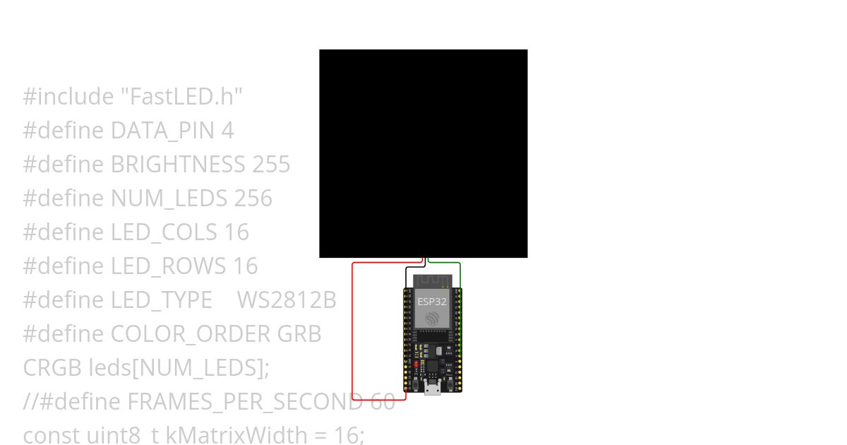 ESP32 blank project simulation