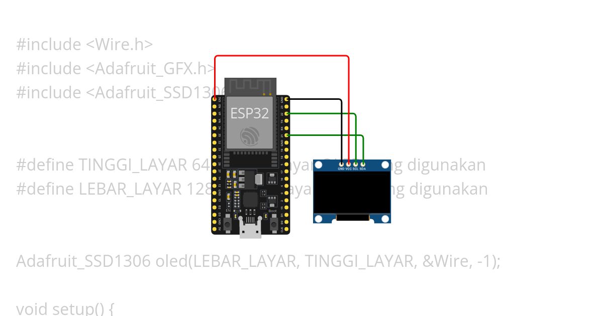 ESP OLED simulation