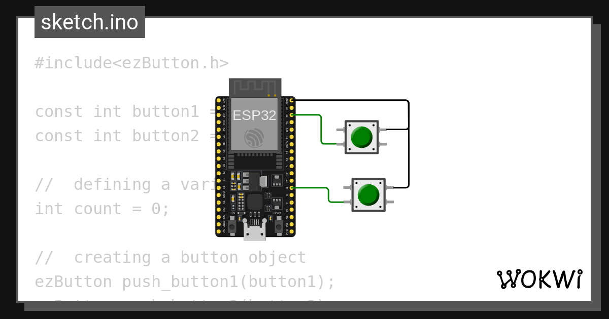 Wokwi online esp32 stm32 arduino simulator