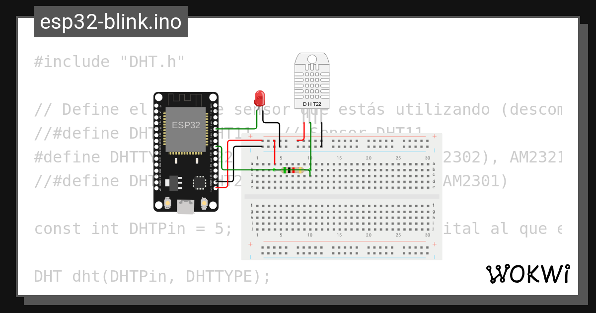 Esp32 dht11 wokwi esp32 stm32 arduino simulator