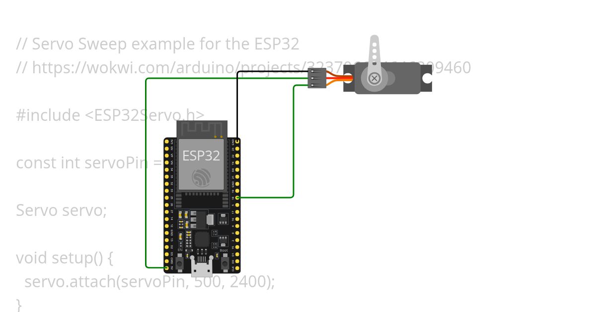 servo motor simulation
