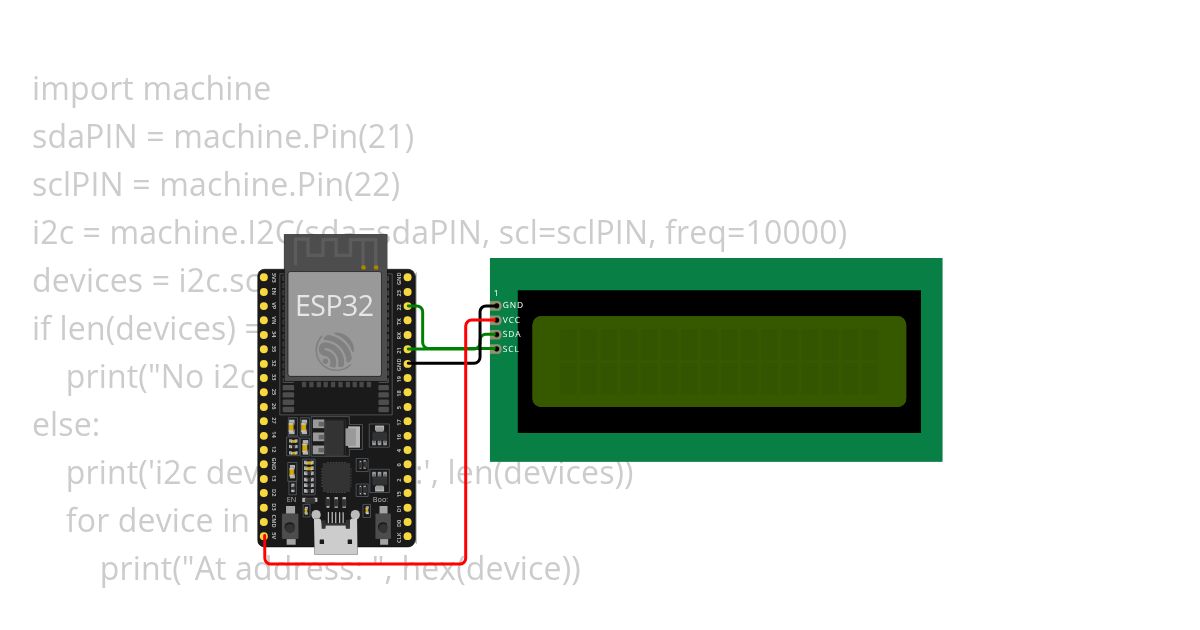 I2C simulation