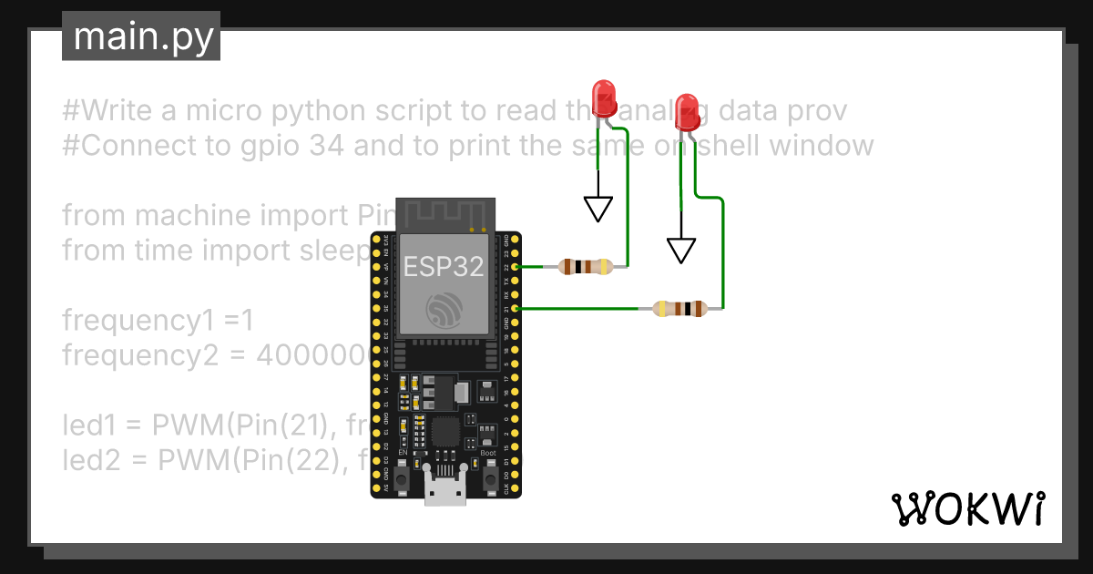 Wokwi online esp32 stm32 arduino simulator