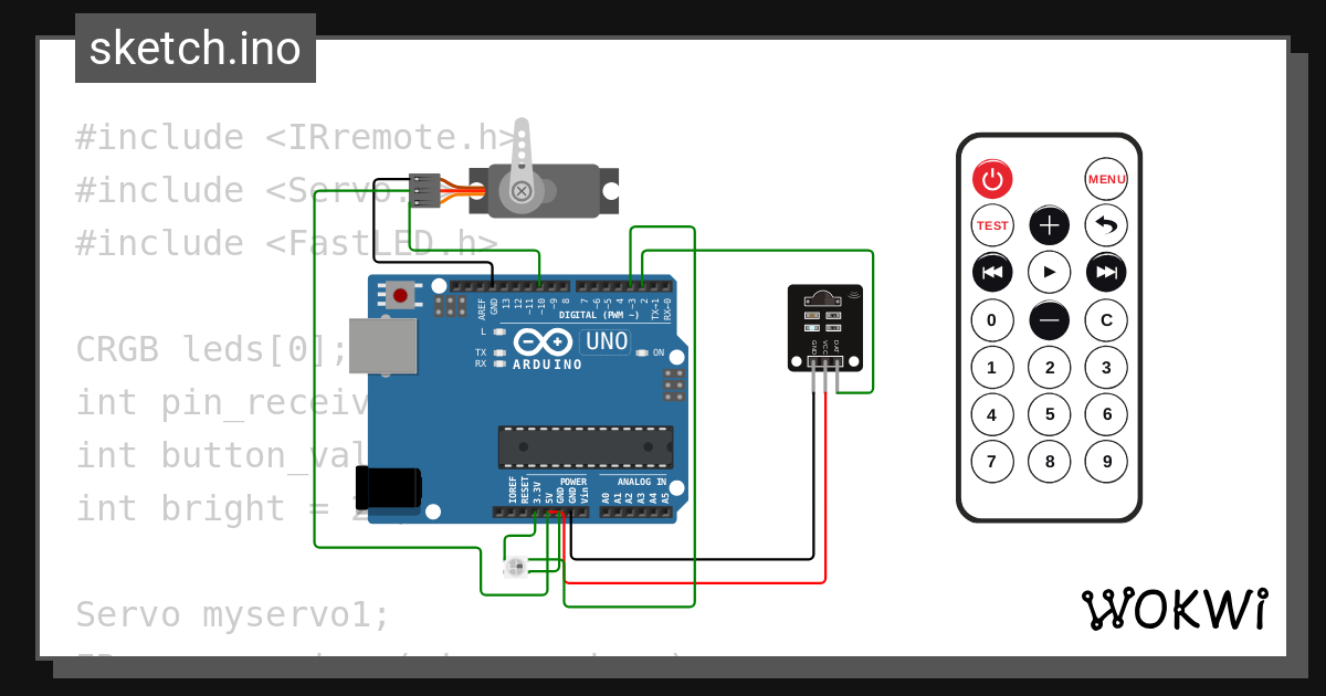 ADV-C289: IR SENSOR - Wokwi ESP32, STM32, Arduino Simulator