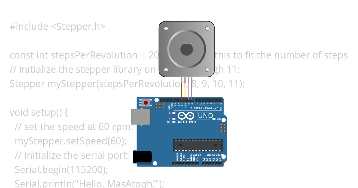 Steppermotor - MySkill simulation