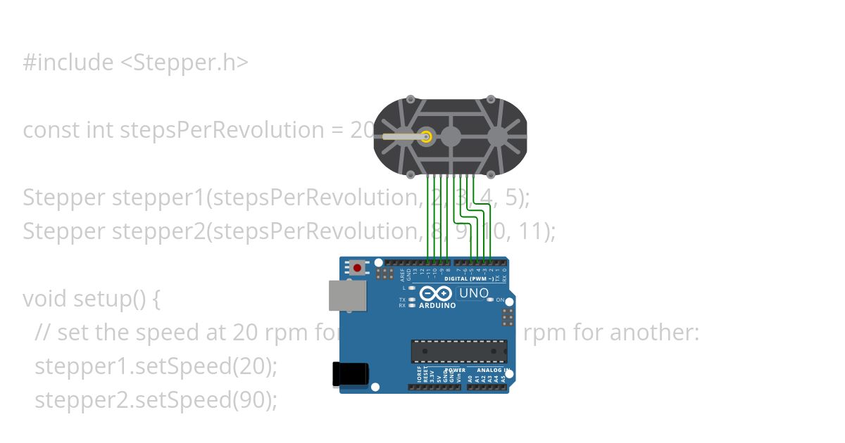 praktikum sesi 16 Biaxial Stepper Motor simulation