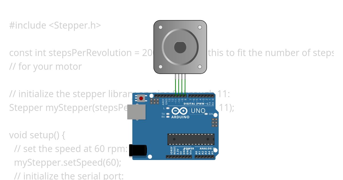 praktikum sesi 16 Stepper Motor simulation