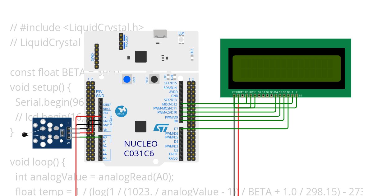 stm32_lm35 simulation
