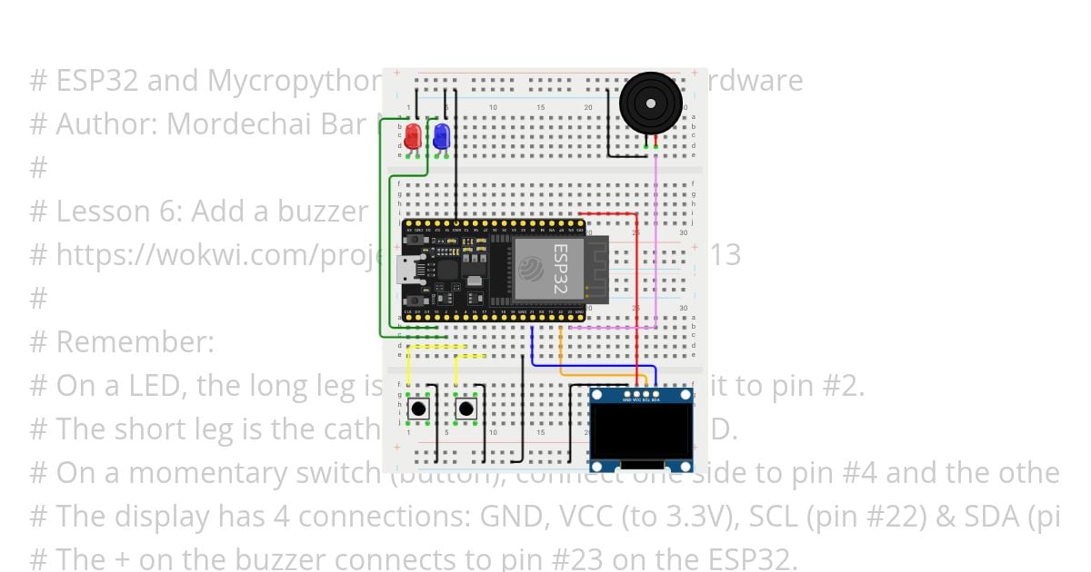 06 - Add a buzzer simulation