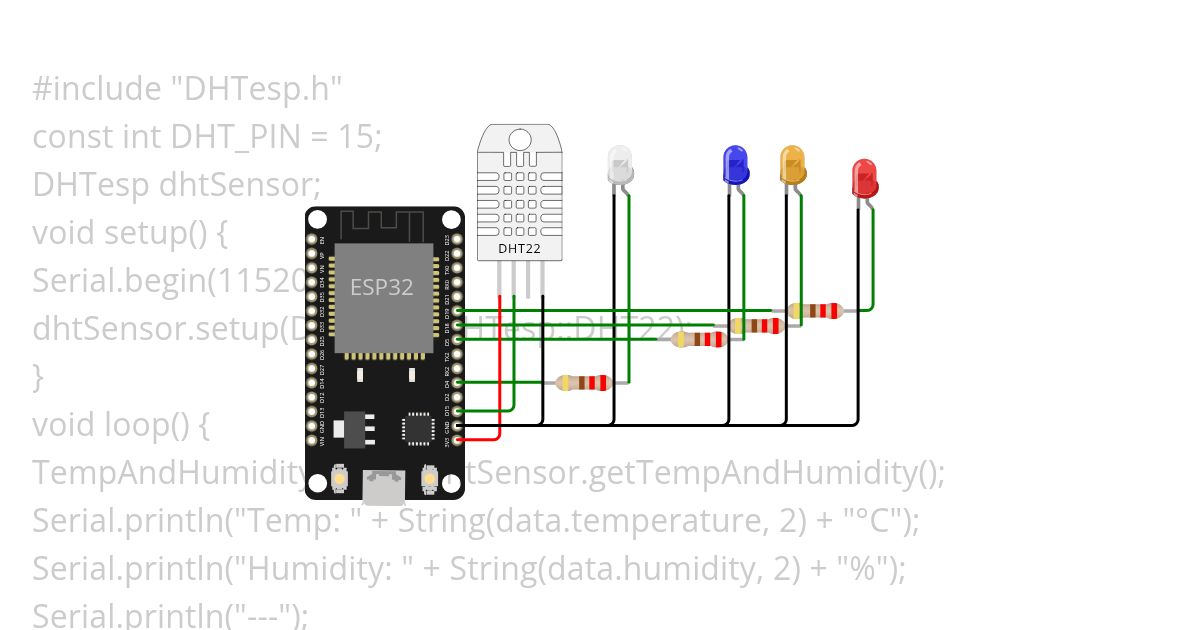 TALLER 2 IOT DHT22 punto 1 simulation