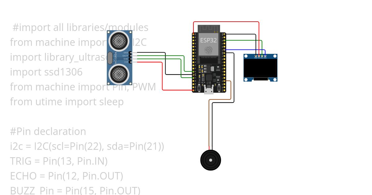 reverse sensor by afif simulation