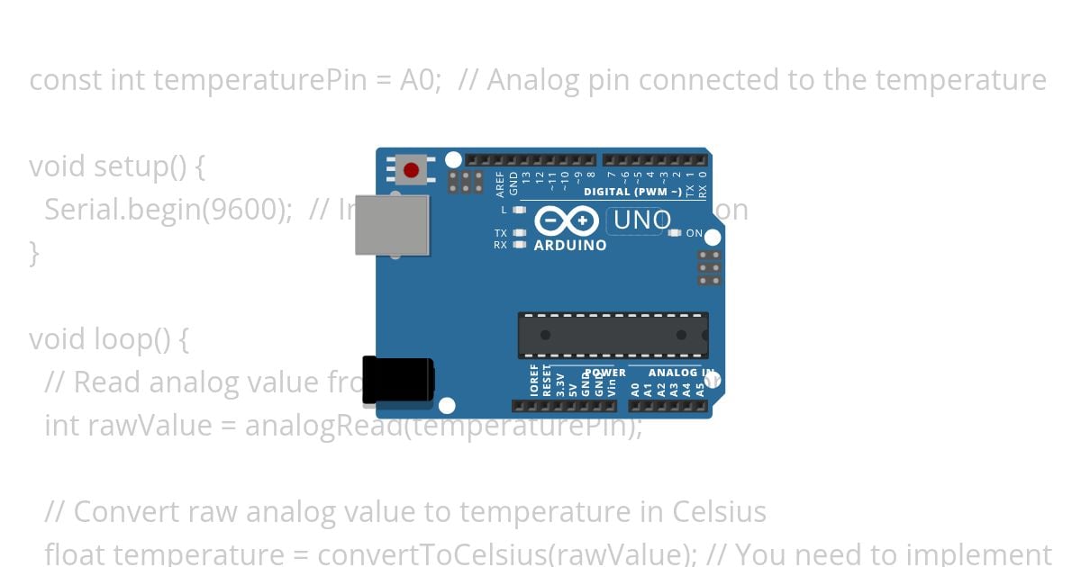 data acquition of temp sensor  simulation