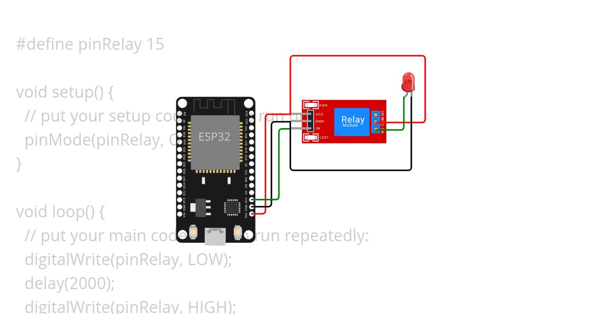 Relay  simulation