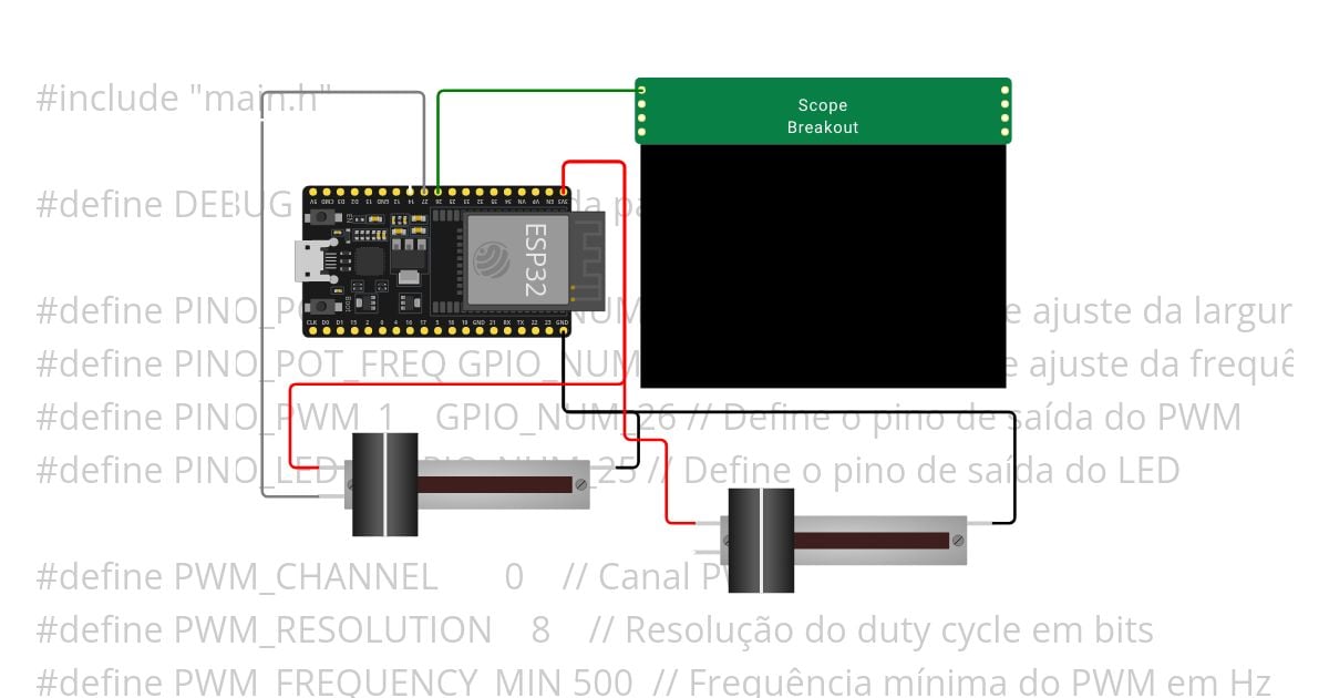 pwm-esp32 simulation