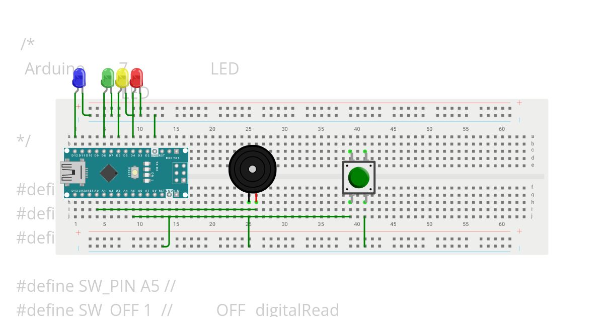 ・Arduino入門(7)_残り時間表示 simulation