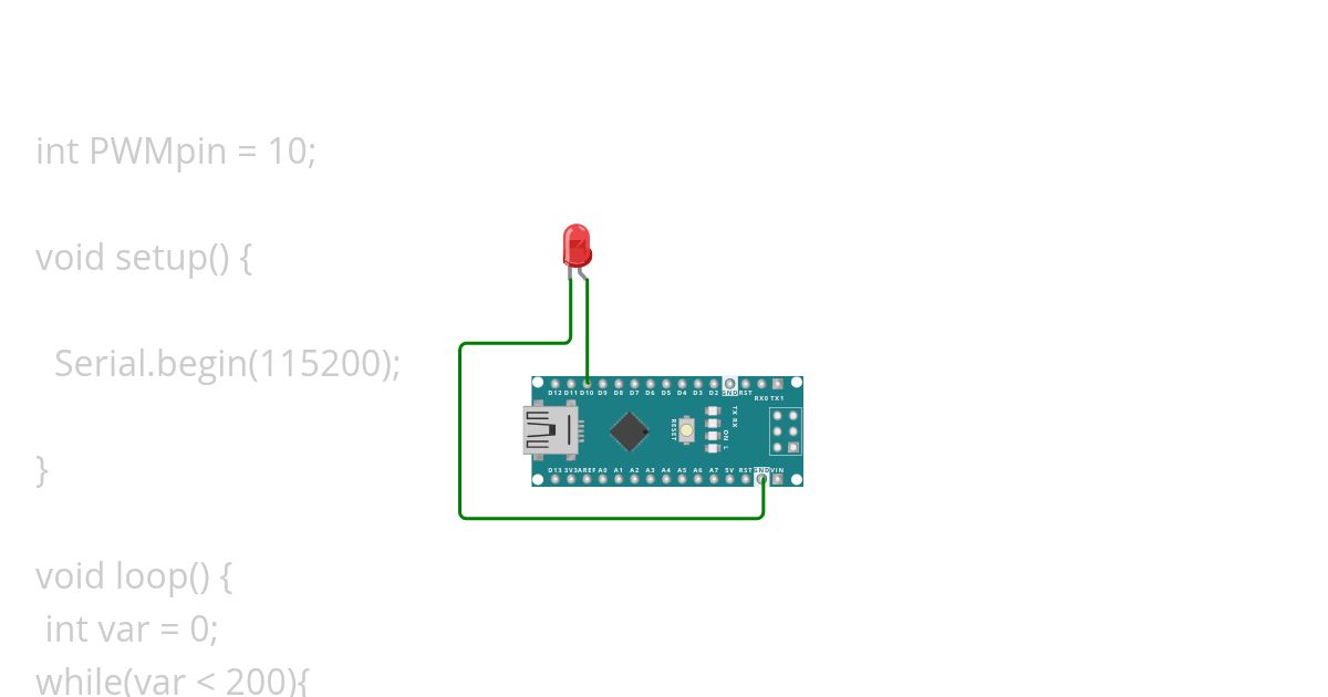 while example simulation