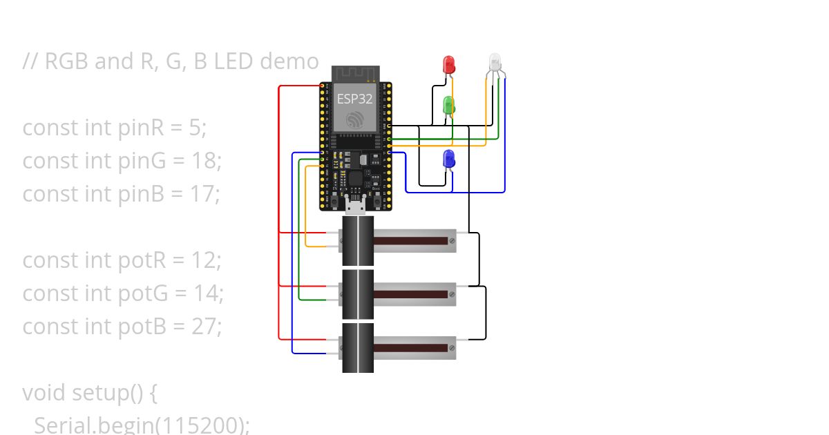 P17 RGBPotensio geser esp32 simulation