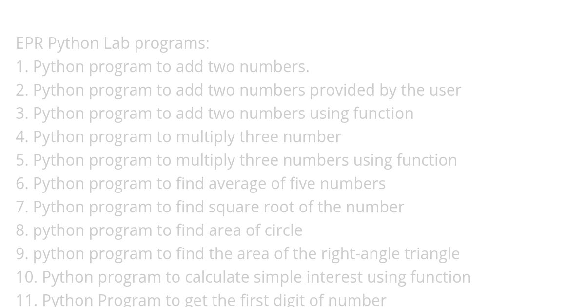 pytn simulation