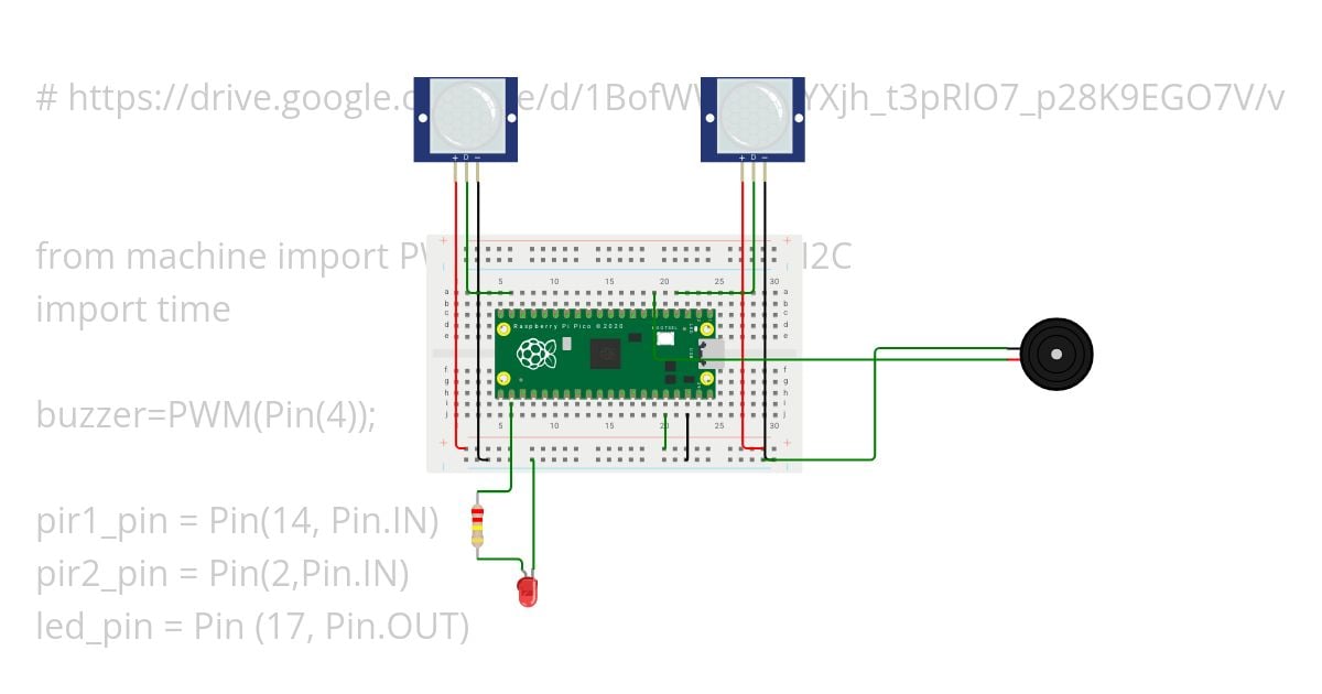 motion detector simulation