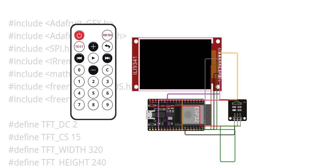 Courbes+ ir remote +freertos autrement(sans interruption) simulation