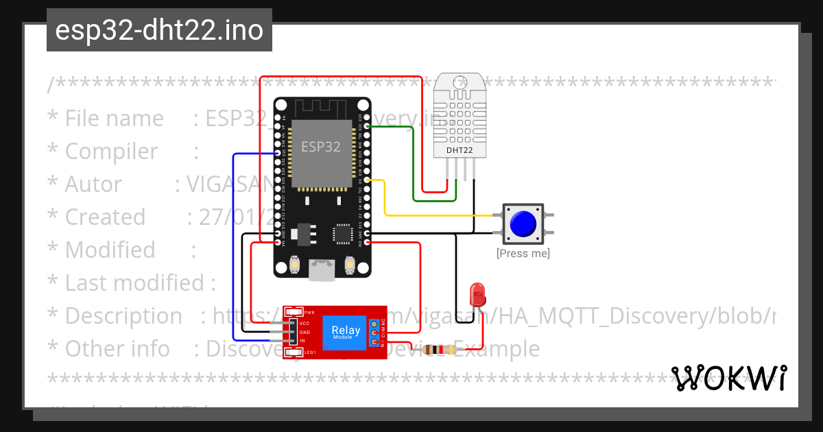 Wokwi - Online ESP32, STM32, Arduino Simulator