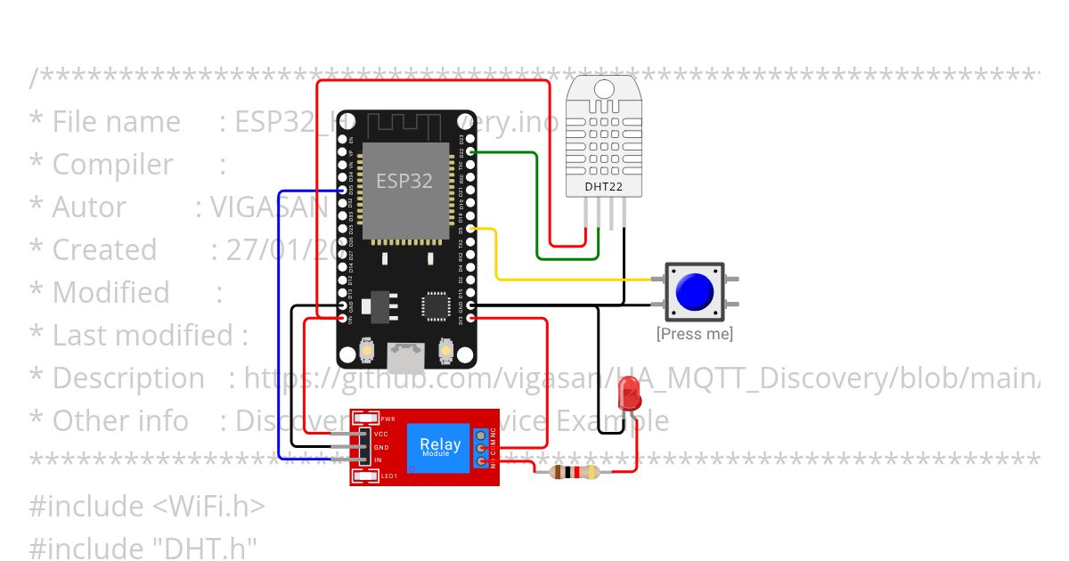 MQTT com Home Assistant simulation