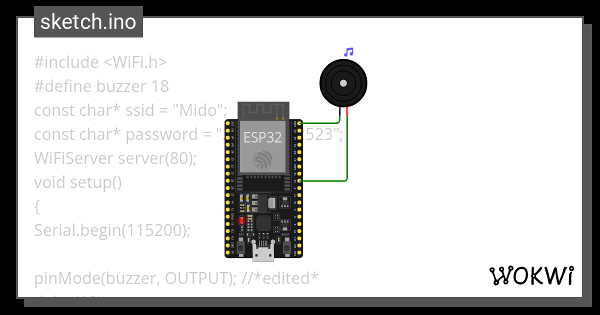 Wifi - Wokwi Esp32, Stm32, Arduino Simulator