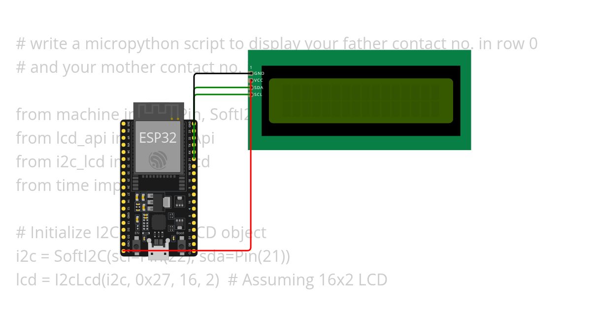 no. lcd simulation