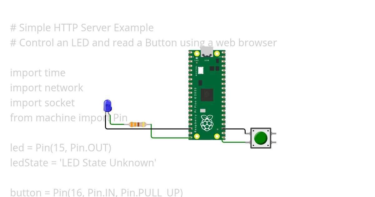 LED wifi simulation