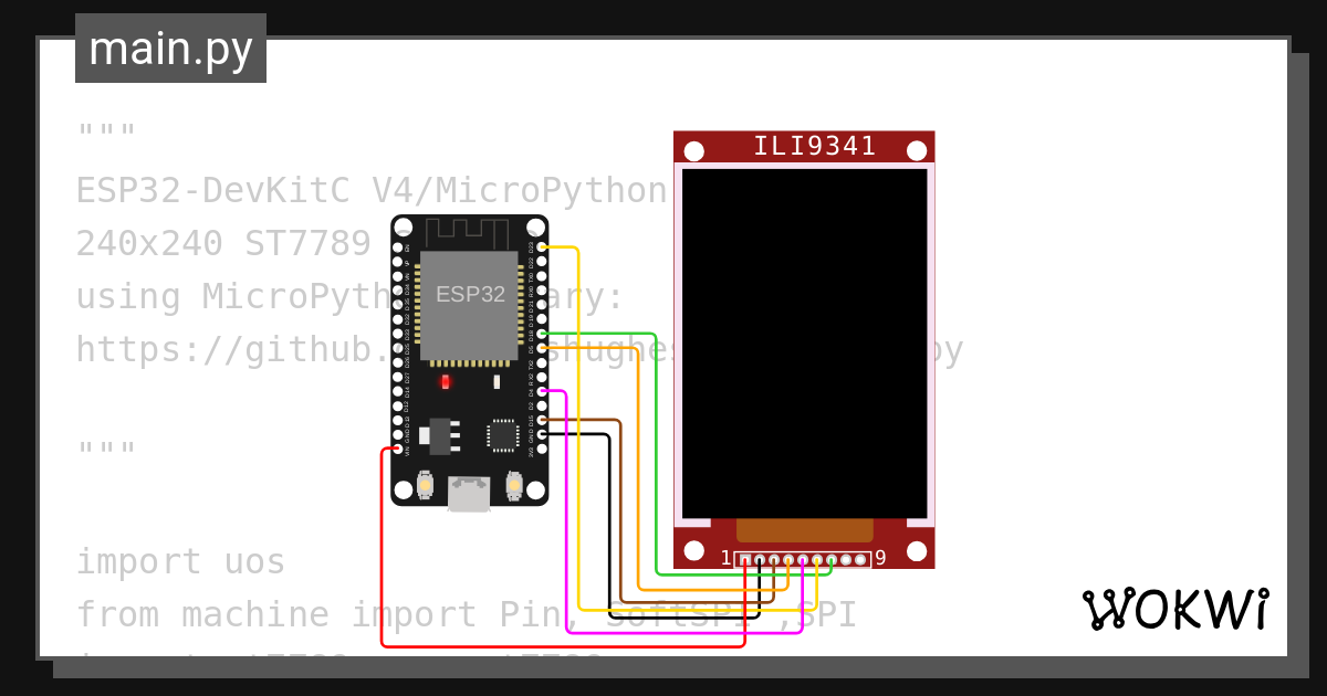 esp32-micropython-st7789 Copy - Wokwi ESP32, STM32, Arduino Simulator