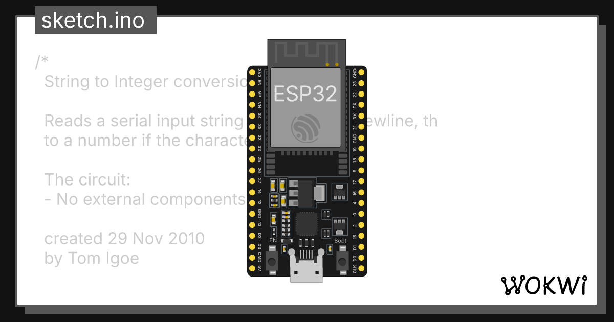 Wokwi online esp32 stm32 arduino simulator