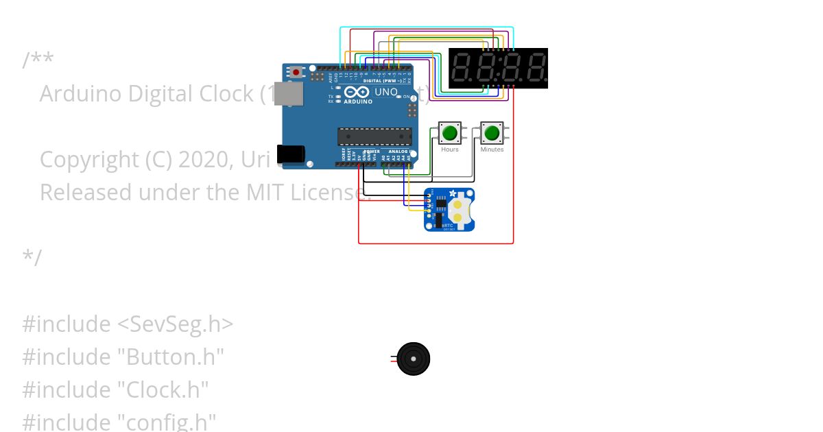 2803 clock simulation