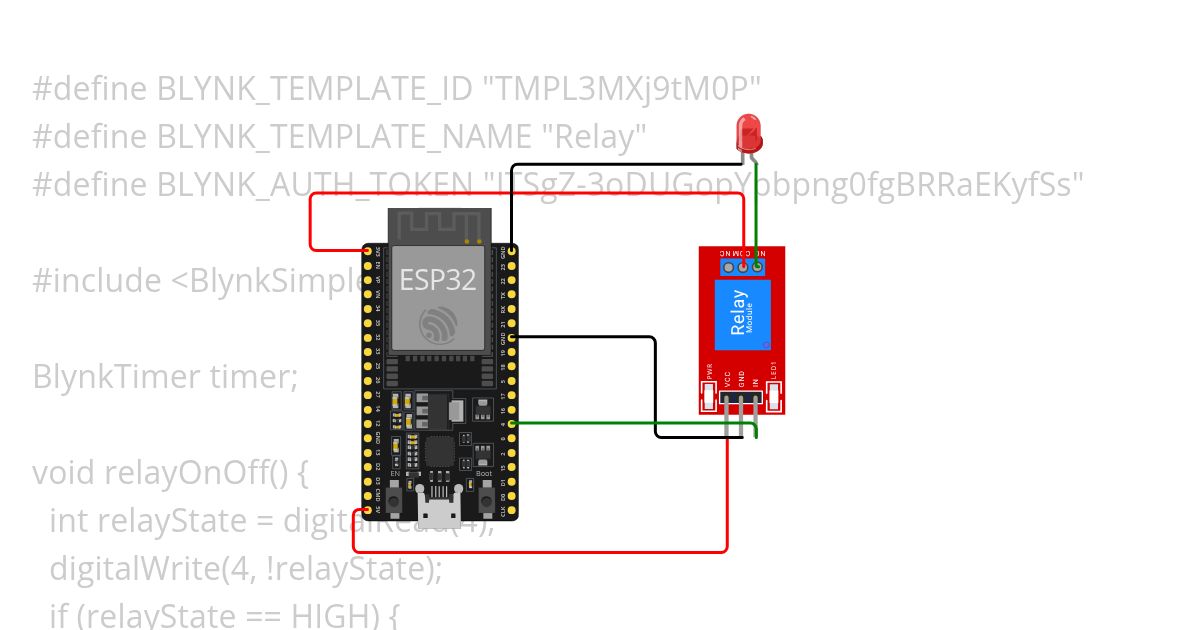 Using_Relay_led_blink simulation