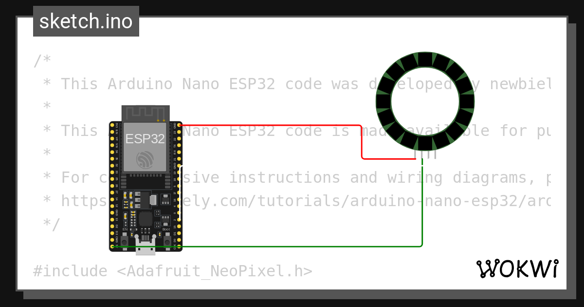 Wokwi - Online ESP32, STM32, Arduino Simulator