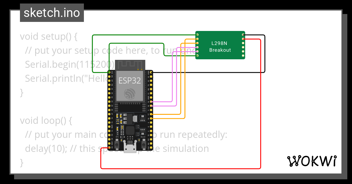 Controlmotorl298n Wokwi Esp32 Stm32 Arduino Simulator 2104